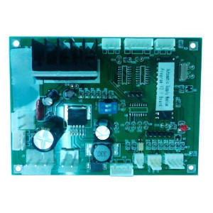 Auto Taking up and Feeding Board of Flora lj320p Series solvent inkjet printers with Spectra Polaris Printhead