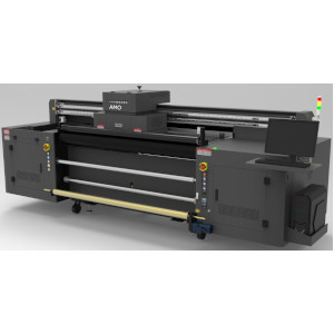 AMO Hybrid UV Inkjet Printer AM1800UVH4k24i with 4 Konica km1024i printhead.