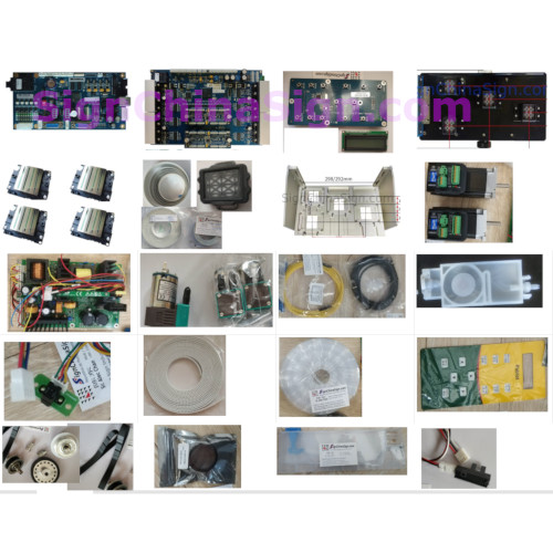 Kit i3200 for Upgrading Chinese Inkjet Printer with 4 i3200 printheads (roll to roll style)