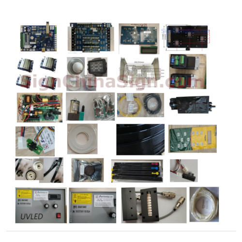 Kit i3200 UV Flatbed for Upgrading Chinese Flatbed Inkjet Printer with 4 pieces i3200 printheads (Flatbed Version)